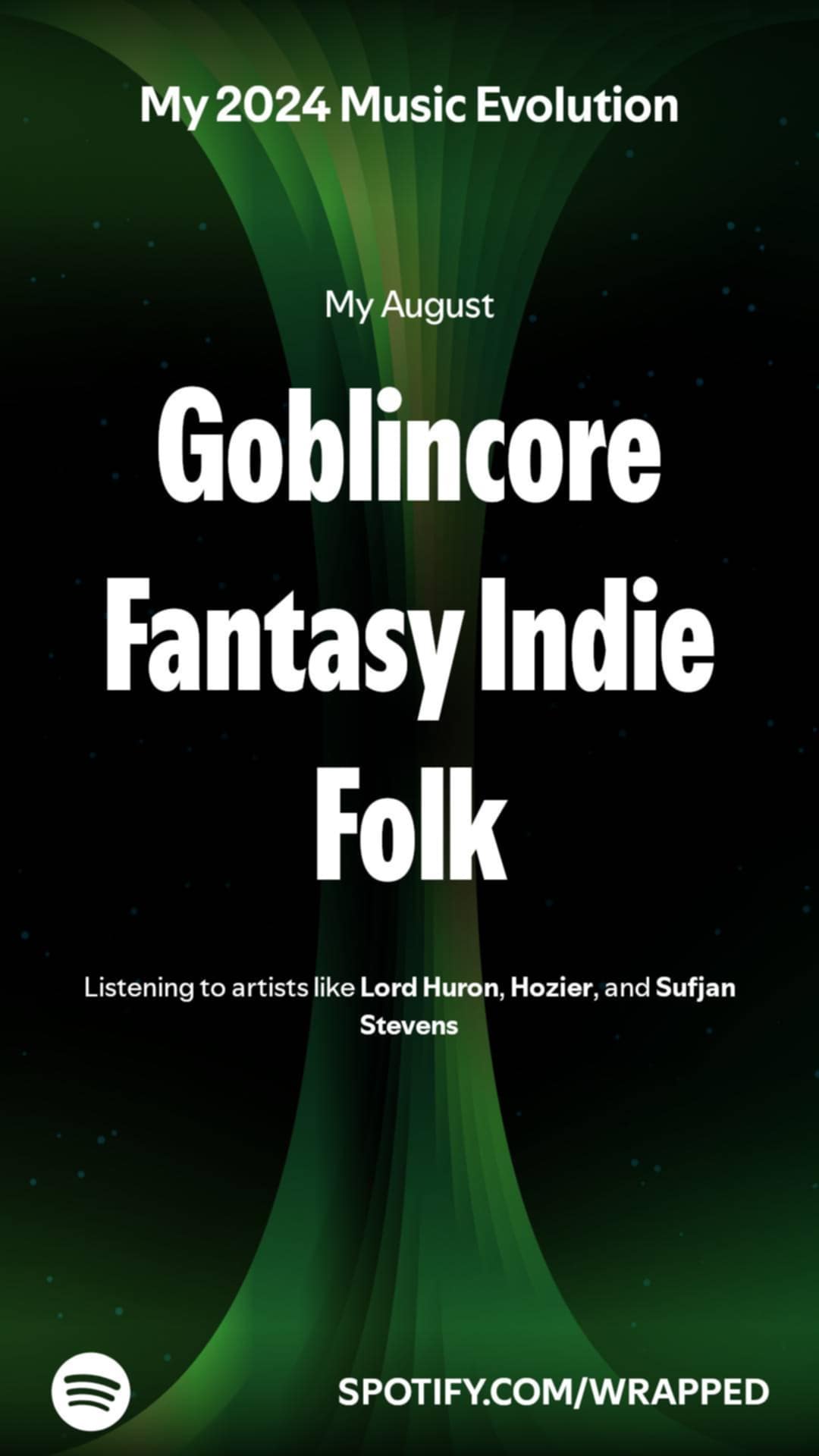 Spotify Unwrapped 2024: Goblincore Indie